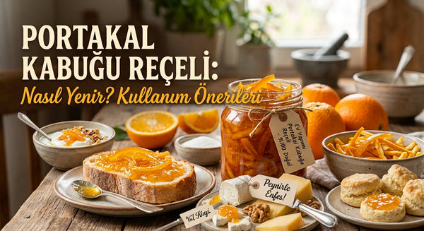 Portakal Kabuğu Reçeli Nasıl Yenir? Kullanım Önerileri
