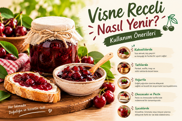 Vişne Reçeli Nasıl Yenir? Kullanım Önerileri
