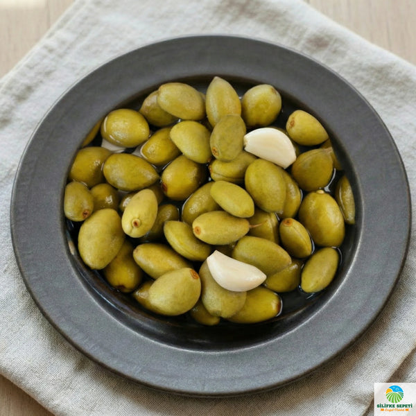 Ev Usulü Badem Çağlası Turşusu Katkısız - 1200 Gr