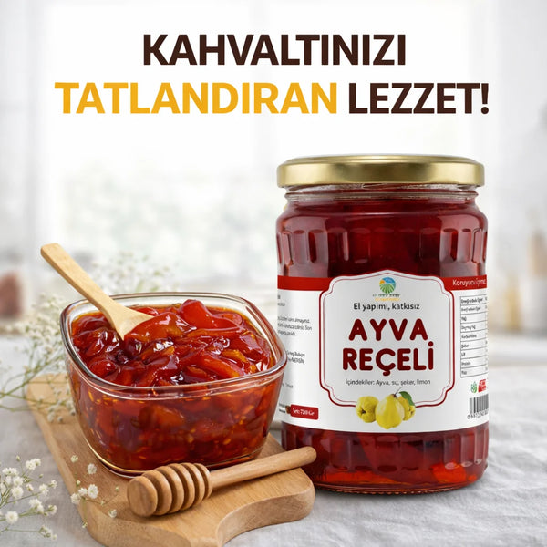 Ev Yapımı Ayva Reçeli - 780 Gr