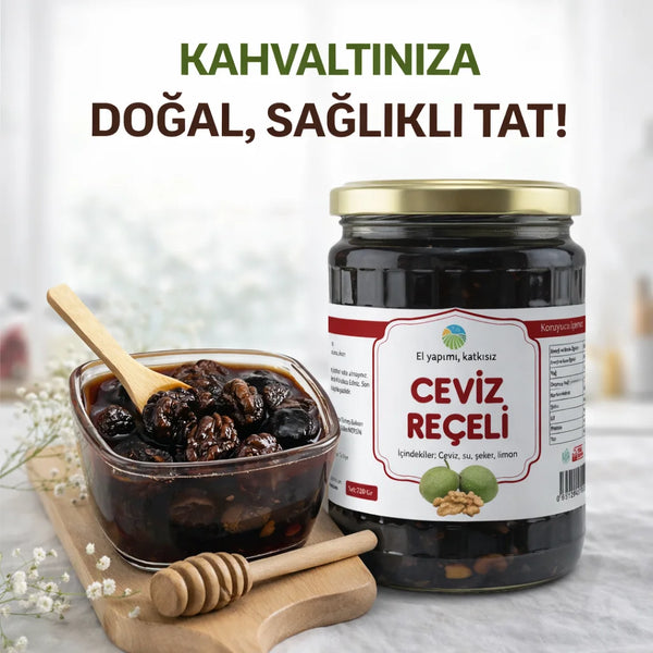 Ev Yapımı Ceviz Reçeli - 780 Gr