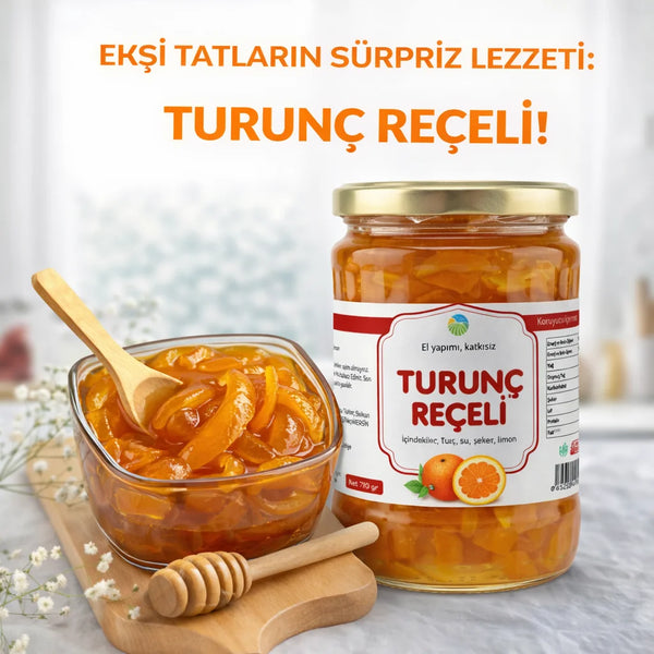 Ev Yapımı Turunç Reçeli - 780 Gr