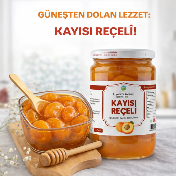 Ev Yapımı Kayısı Reçeli - 780 Gr