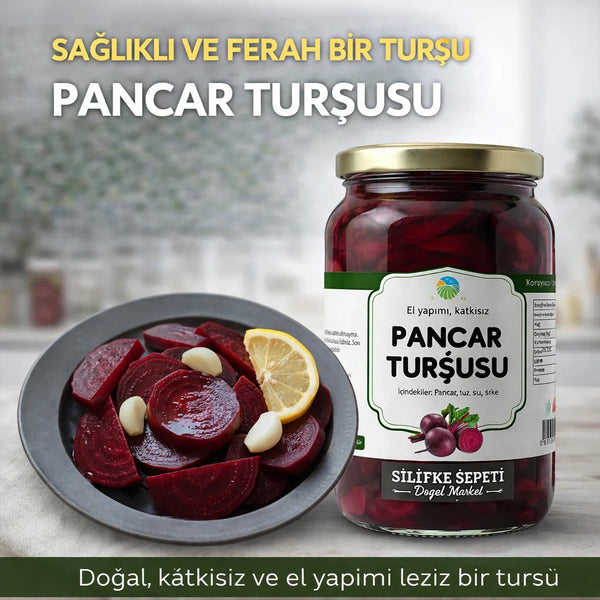 Ev Usulü Pancar Turşusu Katkısız - 1200 Gr