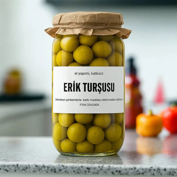 Ev Usulü Erik Turşusu Katkısız - 1200 Gr Satın Al - SilifkeSepeti