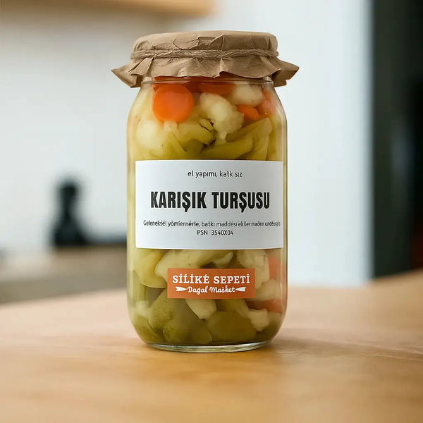 Ev Usulü Karışık Turşu Katkısız - 1200 Gr Satın Al - SilifkeSepeti