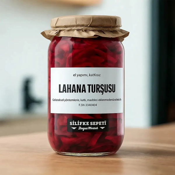 Ev Usulü Mor Lahana Turşusu Katkısız 1200 Gr Satın Al - SilifkeSepeti