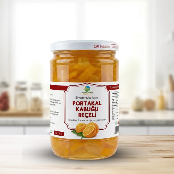 Ev Yapımı Portakal Kabuğu Reçeli - 780 Gr