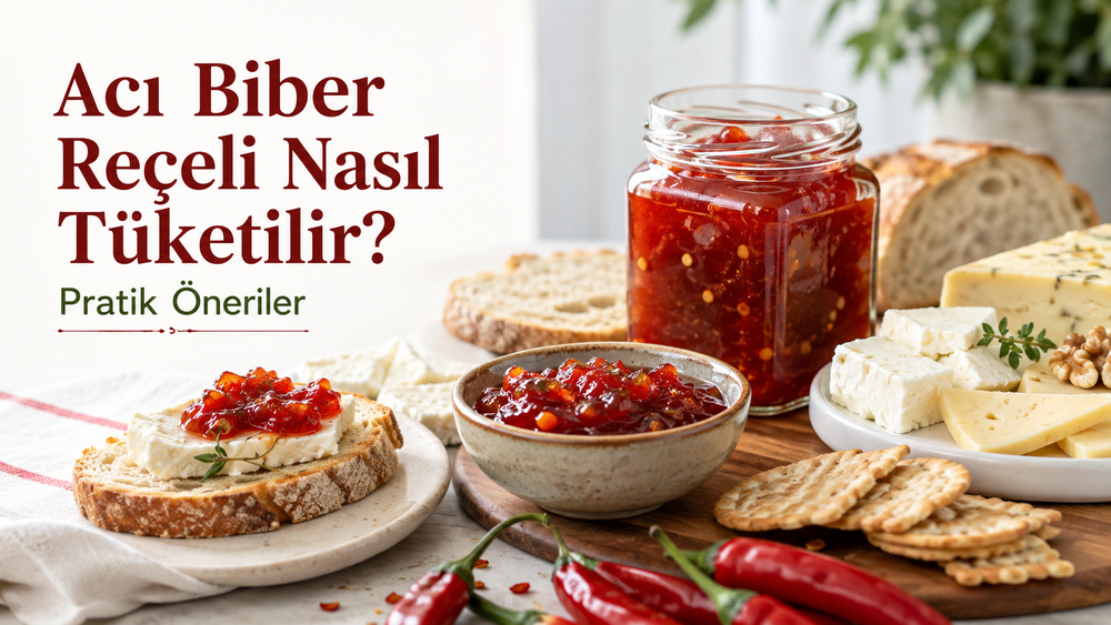 Acı Biber Reçeli Nasıl Tüketilir? Pratik Öneriler
