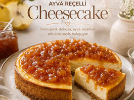 Ayva Reçelli Cheesecake