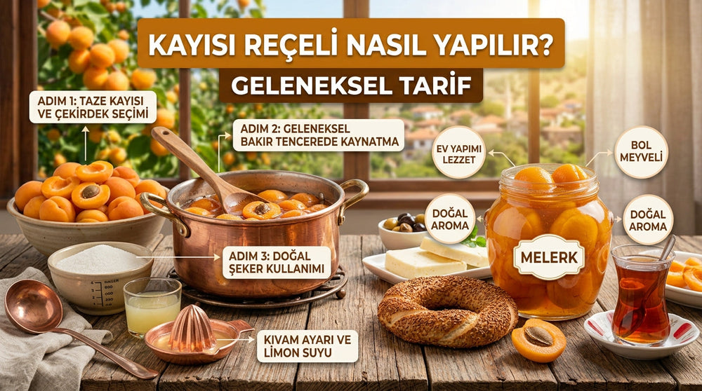 Kayısı Reçeli Nasıl Yapılır? Geleneksel Tarif