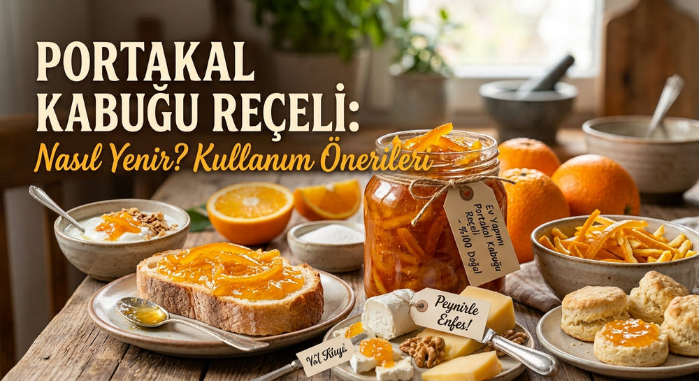 Portakal Kabuğu Reçeli Nasıl Yenir? Kullanım Önerileri
