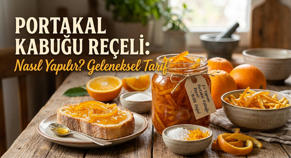 Portakal Kabuğu Reçeli Nasıl Yapılır? Geleneksel Tarif