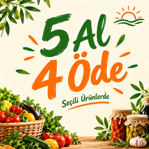 5 Ürün Al 4 Öde