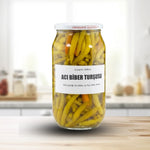 Ev Usulü Acı Biber Turşusu, Katkısız - 1200 Gr Satın Al