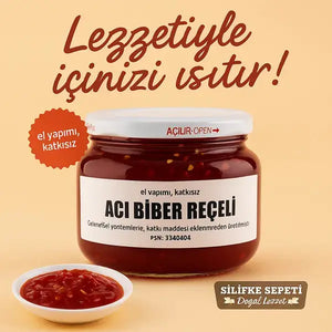 Ev Yapımı Acı Biber Reçeli, Katkısız, Geleneksel - Satın al