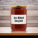 Ev Usulü Acı Biber Salçası Katkısız - 1 Kg Satın Al