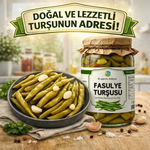 Ev Usulü Fasulye Turşusu Katkısız - 1200 Gr Satın Al