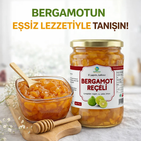 Ev Yapımı Bergamot Reçeli - 780 Gr