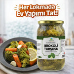 Ev usulü Brokoli Turşusu Katkısız Geleneksel 1200 Gr Satın Al