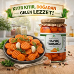 El Yapımı Havuç Turşusu Katkısız Geleneksel 1200 Gr Satın Al