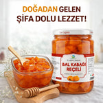 El Yapımı Bal Kabağı Reçeli, Katkısız, Geleneksel- 780 Gr