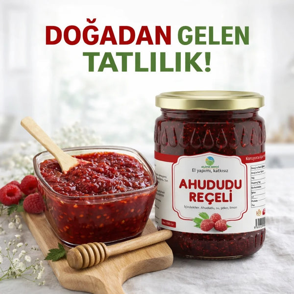 Ev Yapımı Ahududu Reçeli - 780 Gr