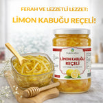 Ev Yapımı Limon Kabuğu Reçeli - 780 Gr