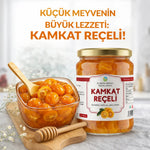 El Yapımı Kamkat Reçeli, Katkısız, Geleneksel- 780 Gr