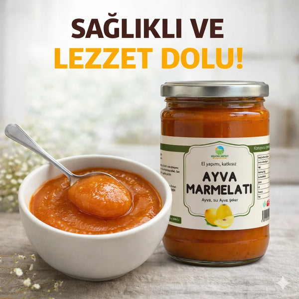 El Yapımı Katkısız Ayva Marmelatı 780 Gr