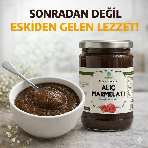 El Yapımı Katkısız Alıç Marmelatı - 780 Gr
