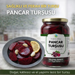Ev Usulü Pancar Turşusu Katkısız - 1200 Gr