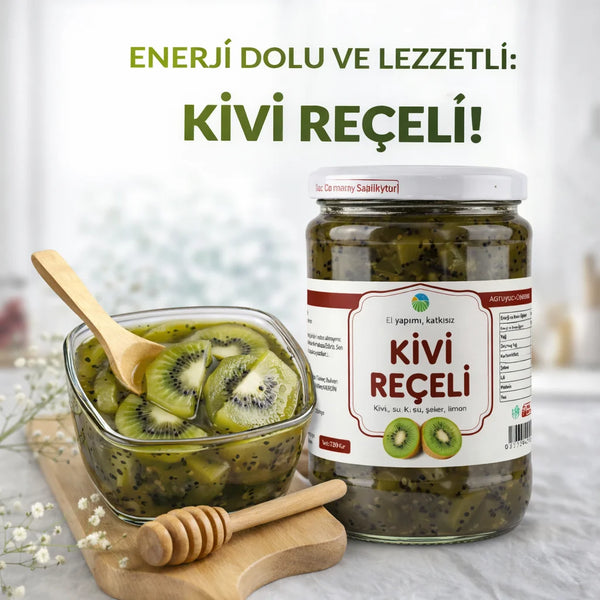 Ev Yapımı Kivi Reçeli - 780 Gr