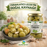 Ev Usulü Yeşil Domates Turşusu Katkısız - 1200 Gr Satın Al
