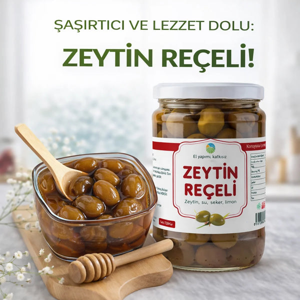 Ev Yapımı Zeytin Reçeli - 780 Gr