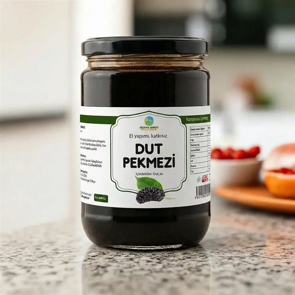 Şekersiz Hakiki Dut Pekmezi 780 Gr
