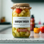 Ev Usulü Karışık Turşu Katkısız - 1200 Gr Satın Al