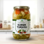 Ev Usulü Karışık Turşu Katkısız - 1200 Gr