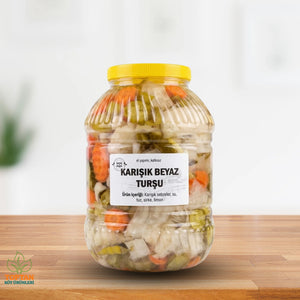Ev Usulü Karışık Turşu Katkısız - 5 Kg