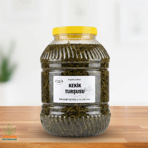 Ev Yapımı Dağ Kekiği Turşusu - 5 Kg