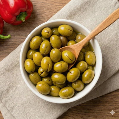 Elde Kırma Yeşil Zeytin