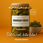 Ev Usulü Kornişon Turşu Katkısız - 1200 Gr Satın Al
