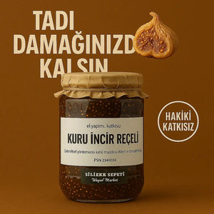 Ev Yapımı Kuru İncir Reçeli - 780 Gr Satın Al - SilifkeSepeti