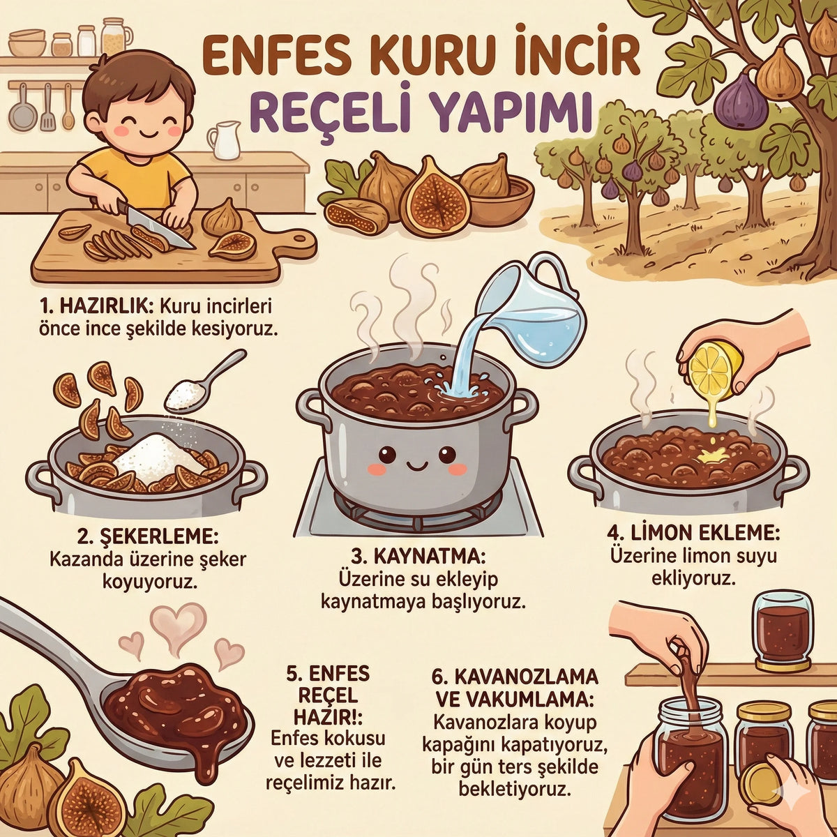 Ev Yapımı Kuru İncir Reçeli - 780 Gr - nasıl hazırlanır
