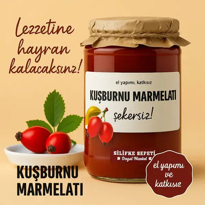 El Yapımı Katkısız Kuşburnu Marmelatı satın al