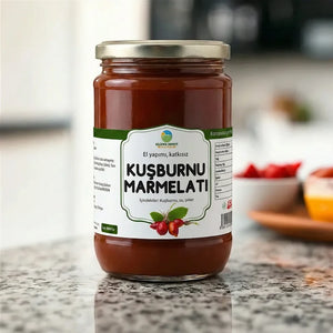 El Yapımı Katkısız Kuşburnu Marmelatı - 780 Gr