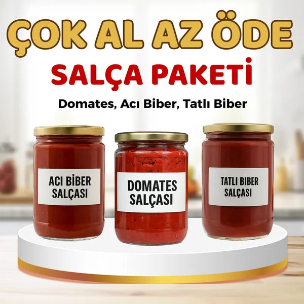 Salça Paketi - Çok Al Az Öde