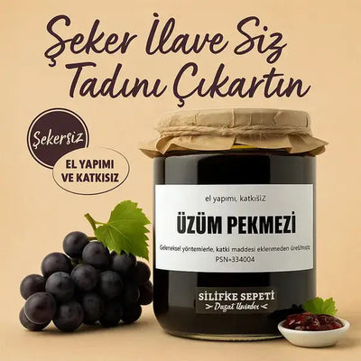 Şekersiz Hakiki Üzüm Pekmezi satın al