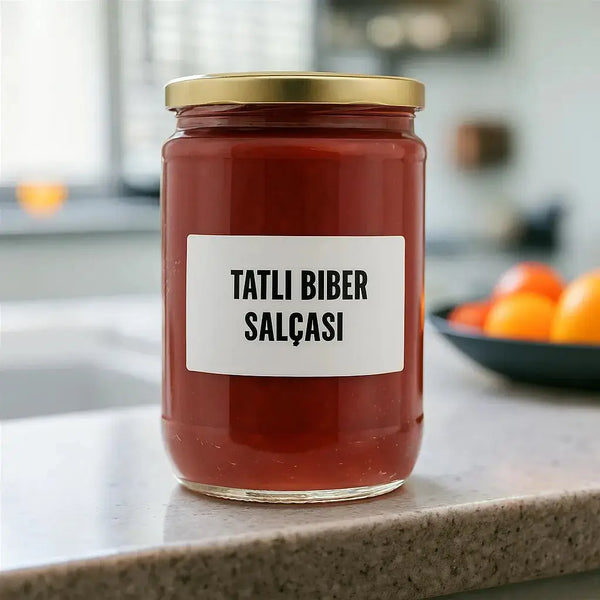 Ev Usulü Tatlı Biber Salçası satın al