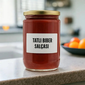 Ev Usulü Tatlı Biber Salçası satın al